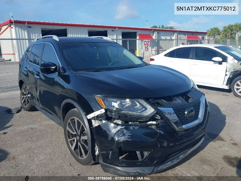 5N1AT2MTXKC775012 2019 Nissan Rogue Sl