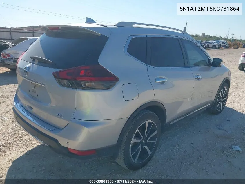 5N1AT2MT6KC731864 2019 Nissan Rogue Sl