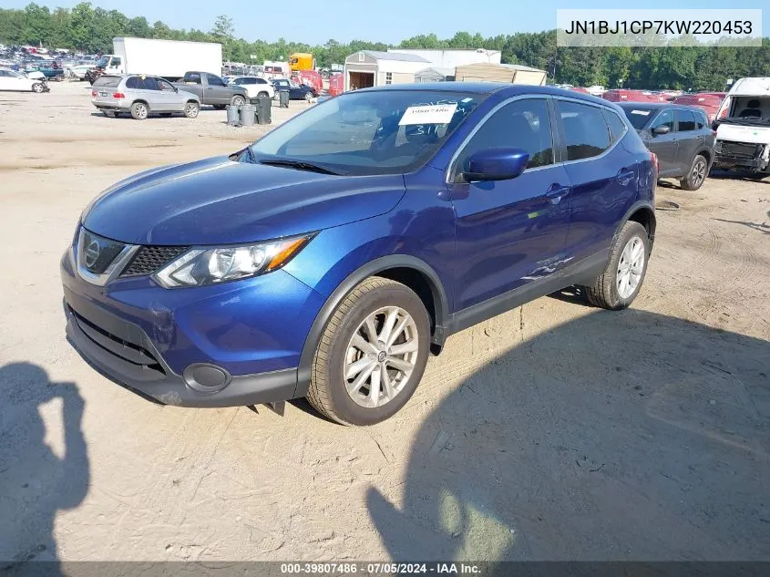 2019 Nissan Rogue Sport S VIN: JN1BJ1CP7KW220453 Lot: 39807486