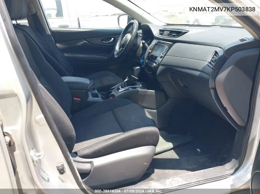 KNMAT2MV7KP503838 2019 Nissan Rogue Sv