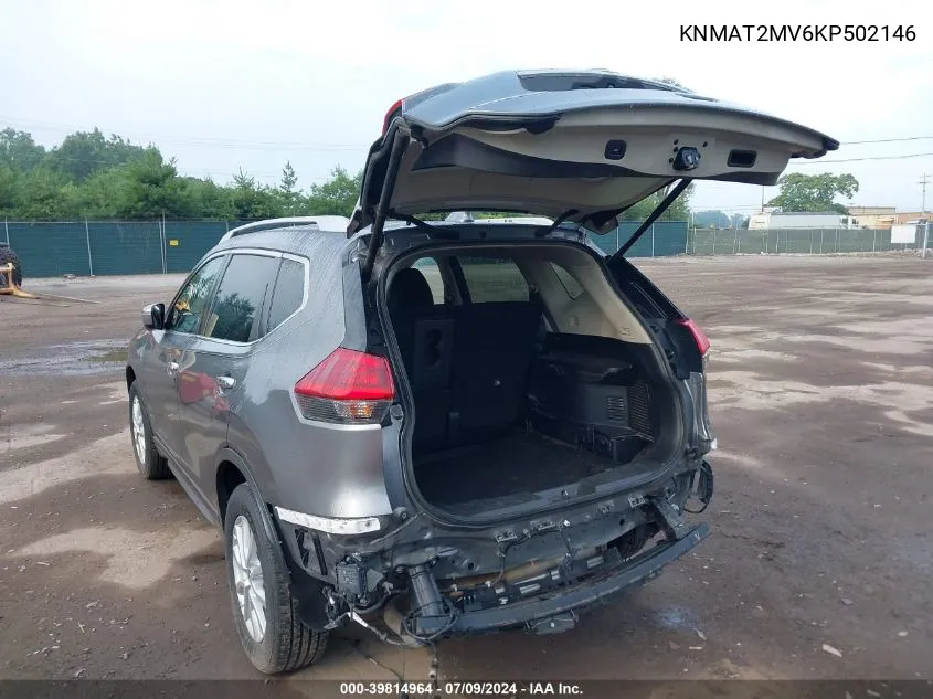 KNMAT2MV6KP502146 2019 Nissan Rogue Sv