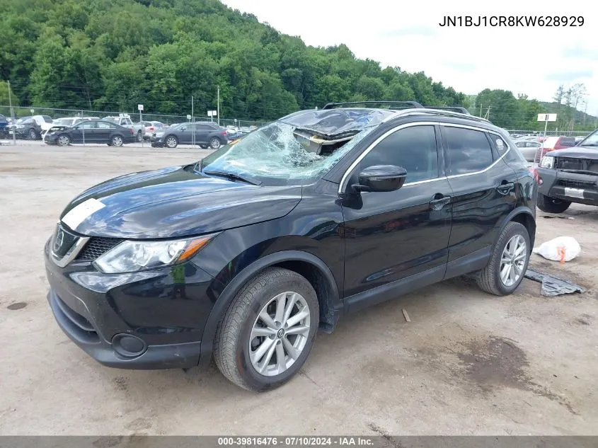 JN1BJ1CR8KW628929 2019 Nissan Rogue Sport Sv