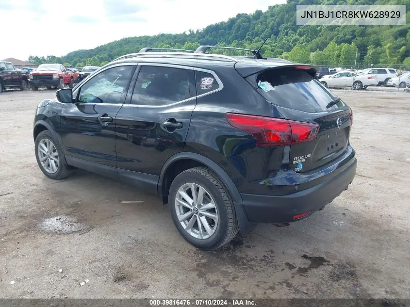 JN1BJ1CR8KW628929 2019 Nissan Rogue Sport Sv