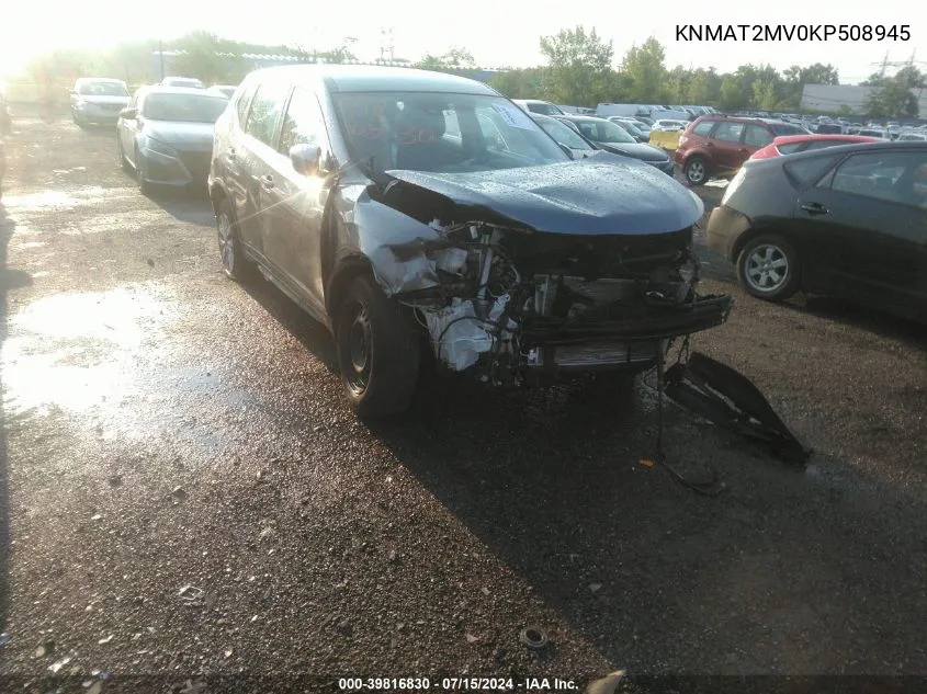 KNMAT2MV0KP508945 2019 Nissan Rogue S