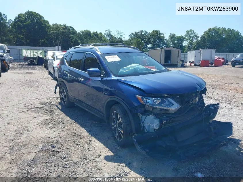 2019 Nissan Rogue Sv VIN: JN8AT2MT0KW263900 Lot: 39851804