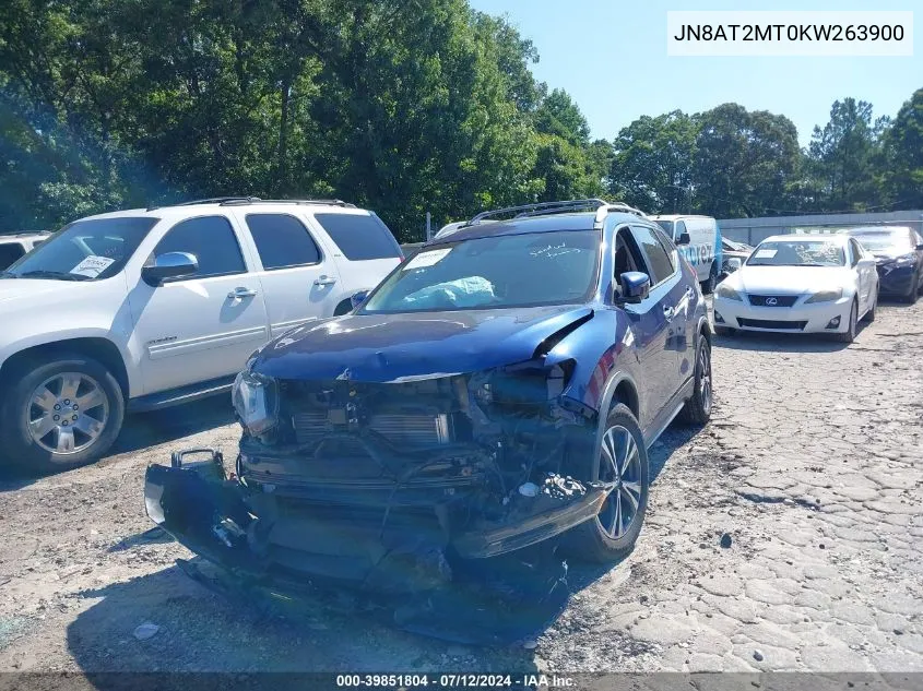 2019 Nissan Rogue Sv VIN: JN8AT2MT0KW263900 Lot: 39851804