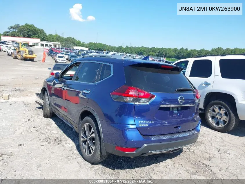 2019 Nissan Rogue Sv VIN: JN8AT2MT0KW263900 Lot: 39851804