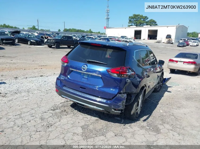 2019 Nissan Rogue Sv VIN: JN8AT2MT0KW263900 Lot: 39851804