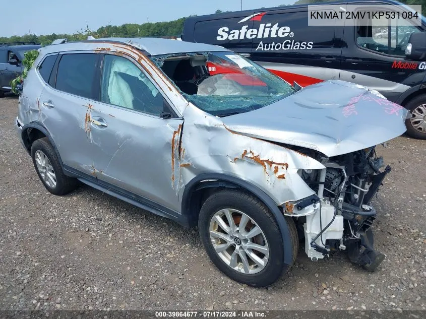 KNMAT2MV1KP531084 2019 Nissan Rogue Sv