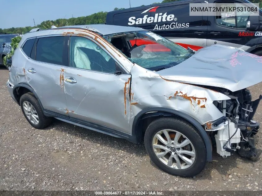 KNMAT2MV1KP531084 2019 Nissan Rogue Sv