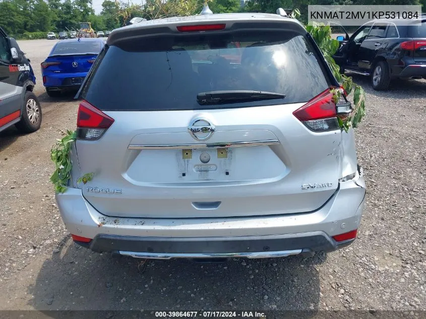 KNMAT2MV1KP531084 2019 Nissan Rogue Sv