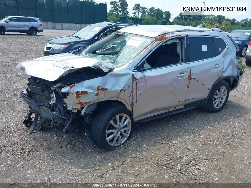 KNMAT2MV1KP531084 2019 Nissan Rogue Sv