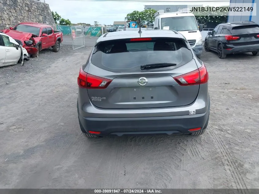 2019 Nissan Rogue Sport S VIN: JN1BJ1CP2KW522149 Lot: 39891947