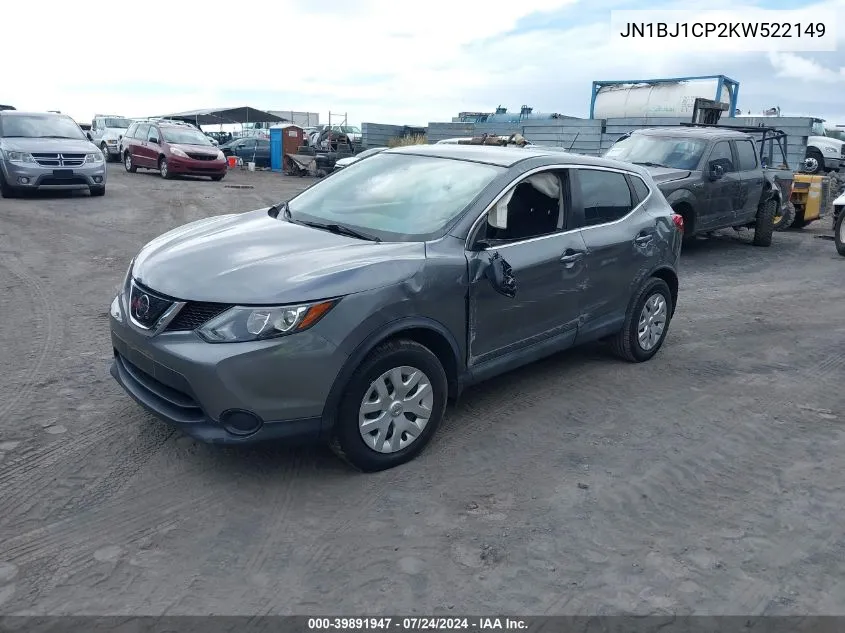 2019 Nissan Rogue Sport S VIN: JN1BJ1CP2KW522149 Lot: 39891947