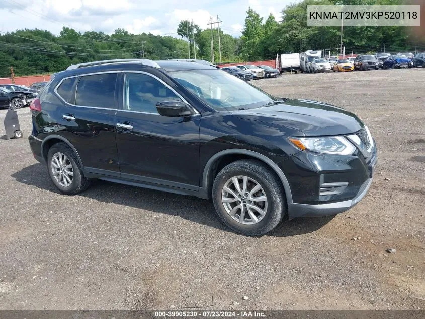 KNMAT2MV3KP520118 2019 Nissan Rogue Sv