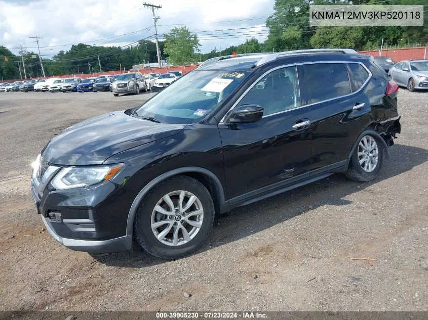 KNMAT2MV3KP520118 2019 Nissan Rogue Sv