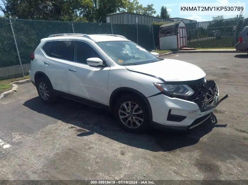 KNMAT2MV1KP530789 2019 Nissan Rogue Sv