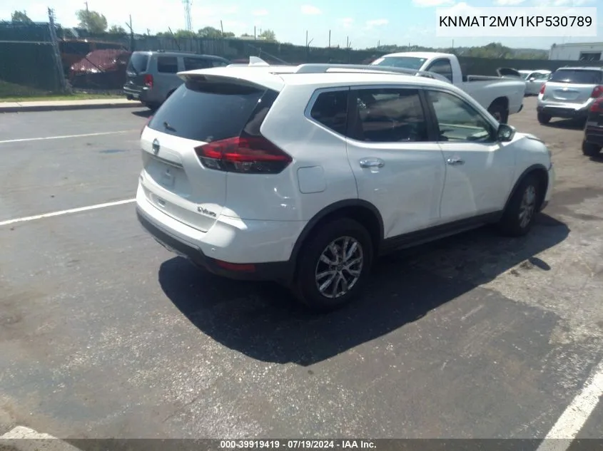 KNMAT2MV1KP530789 2019 Nissan Rogue Sv