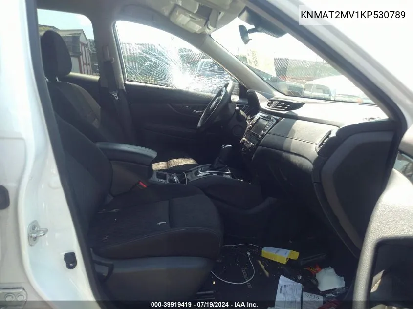 KNMAT2MV1KP530789 2019 Nissan Rogue Sv