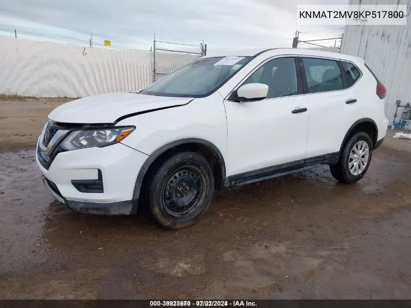 KNMAT2MV8KP517800 2019 Nissan Rogue S