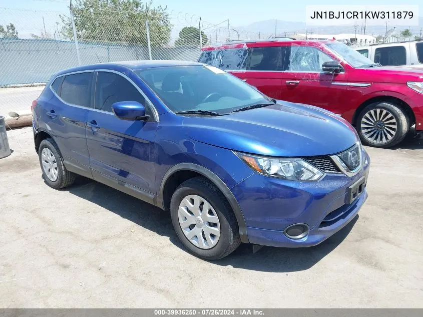 2019 Nissan Rogue Sport S VIN: JN1BJ1CR1KW311879 Lot: 39936250