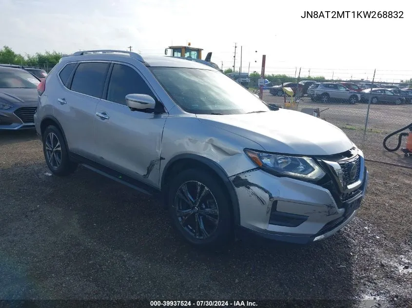 2019 Nissan Rogue Sv VIN: JN8AT2MT1KW268832 Lot: 39937524