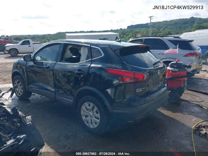 JN1BJ1CP4KW529913 2019 Nissan Rogue Sport S