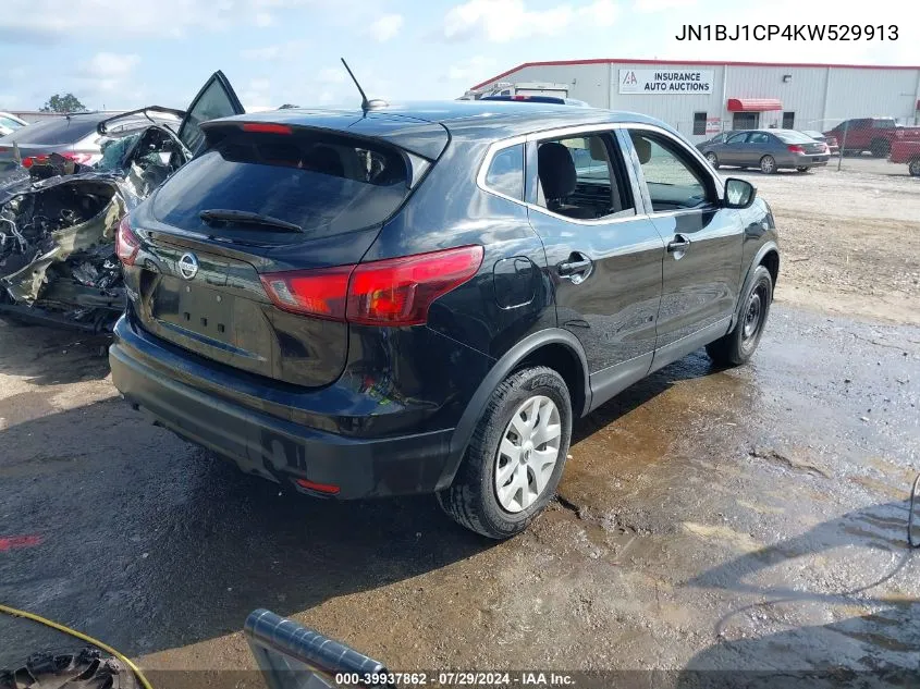 JN1BJ1CP4KW529913 2019 Nissan Rogue Sport S