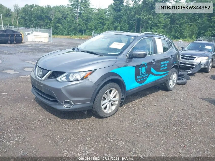 2019 Nissan Rogue Sport Sv VIN: JN1BJ1CR5KW344352 Lot: 39948882