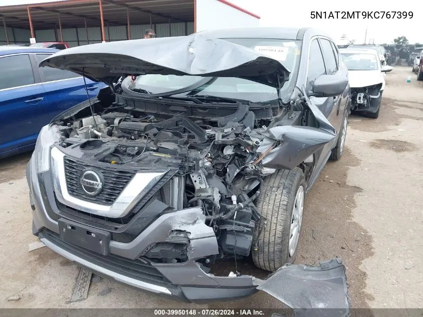 5N1AT2MT9KC767399 2019 Nissan Rogue S