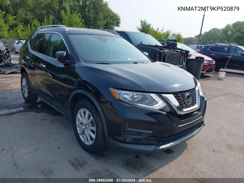 2019 Nissan Rogue Sv VIN: KNMAT2MT9KP520879 Lot: 39953360