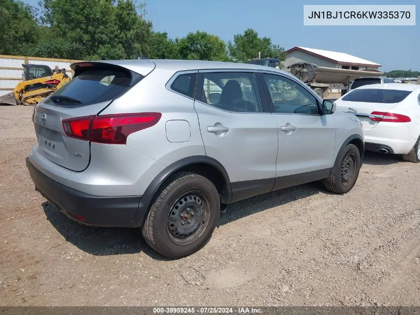 2019 Nissan Rogue Sport S VIN: JN1BJ1CR6KW335370 Lot: 39959245