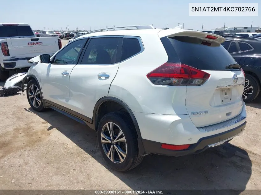 5N1AT2MT4KC702766 2019 Nissan Rogue Sv