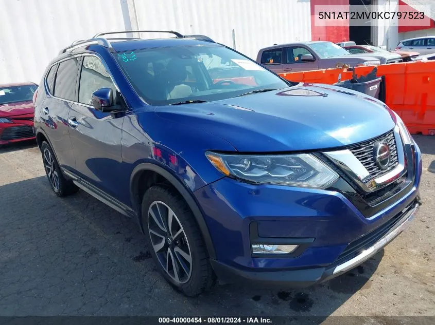 5N1AT2MV0KC797523 2019 Nissan Rogue Sl