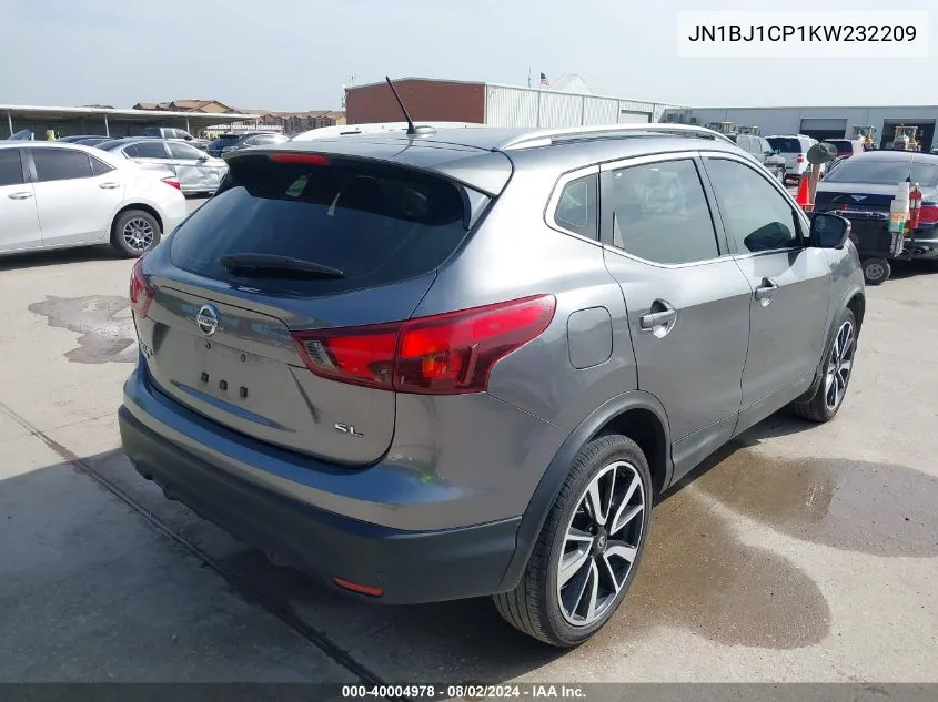 JN1BJ1CP1KW232209 2019 Nissan Rogue Sport Sl