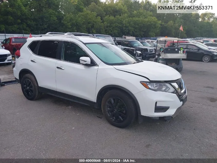 KNMAT2MV4KP553371 2019 Nissan Rogue S