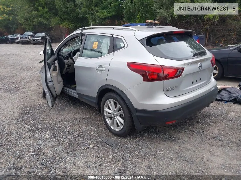 2019 Nissan Rogue Sport Sv VIN: JN1BJ1CR4KW628118 Lot: 40010030