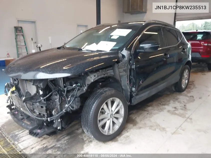 JN1BJ1CP8KW235513 2019 Nissan Rogue Sport Sv