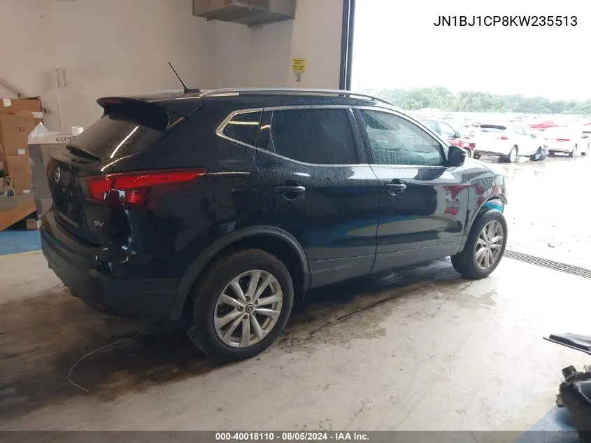 JN1BJ1CP8KW235513 2019 Nissan Rogue Sport Sv