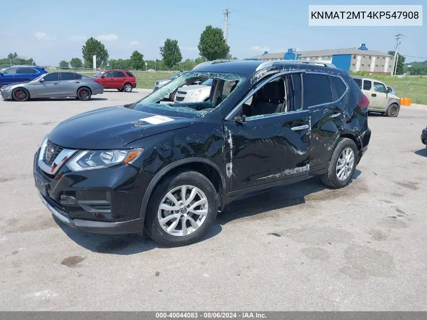 KNMAT2MT4KP547908 2019 Nissan Rogue Sv