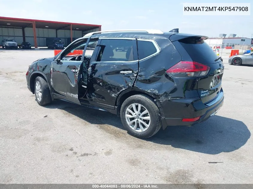 KNMAT2MT4KP547908 2019 Nissan Rogue Sv