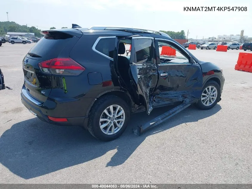 KNMAT2MT4KP547908 2019 Nissan Rogue Sv