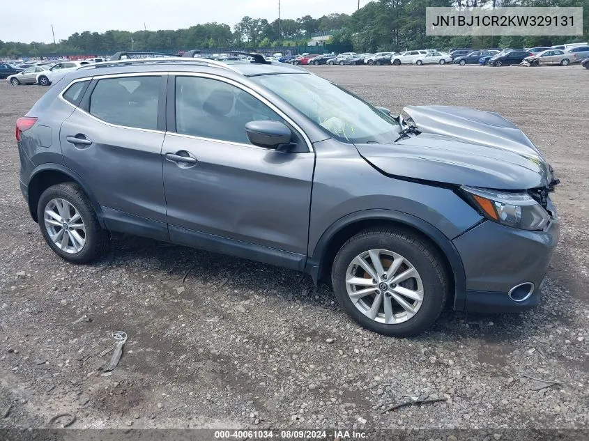 2019 Nissan Rogue Sport Sv VIN: JN1BJ1CR2KW329131 Lot: 40061034