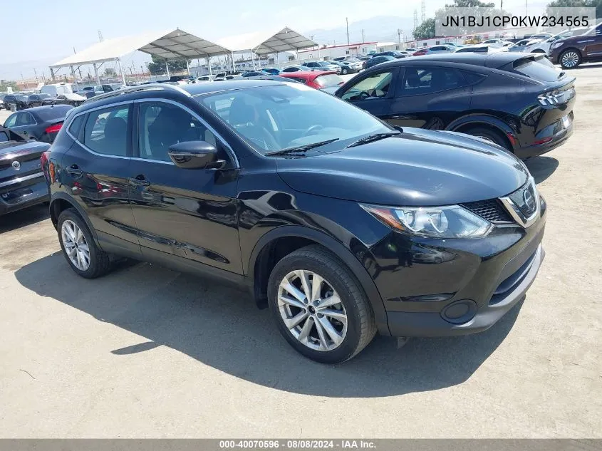 2019 Nissan Rogue Sport Sv VIN: JN1BJ1CP0KW234565 Lot: 40070596