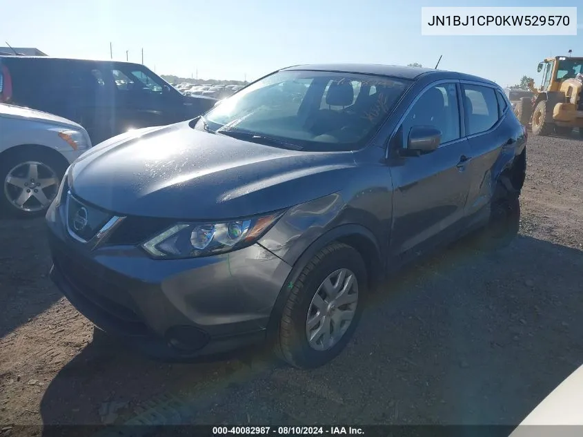 2019 Nissan Rogue Sport S VIN: JN1BJ1CP0KW529570 Lot: 40082987