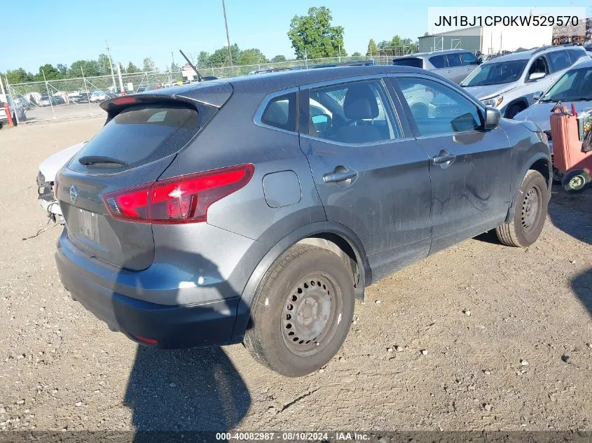 2019 Nissan Rogue Sport S VIN: JN1BJ1CP0KW529570 Lot: 40082987