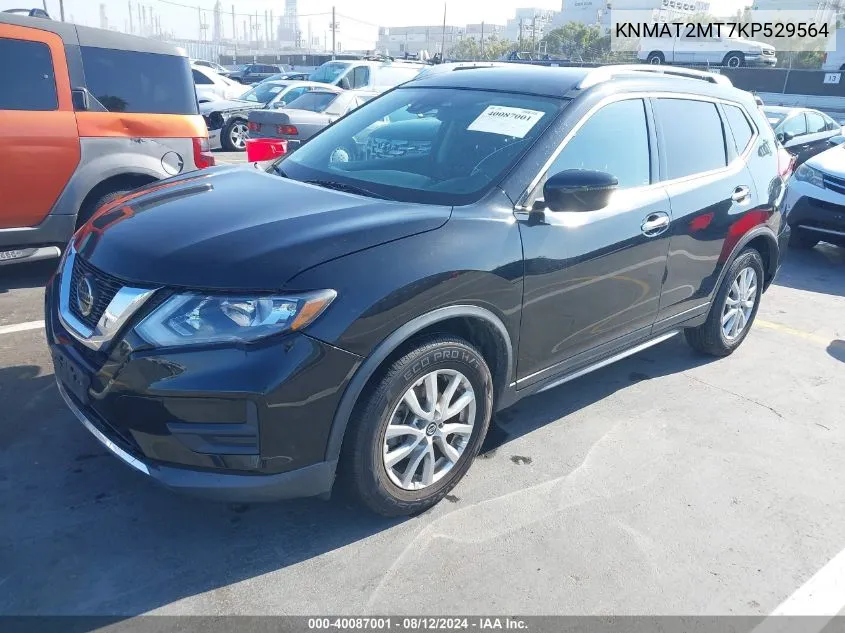 KNMAT2MT7KP529564 2019 Nissan Rogue Sv