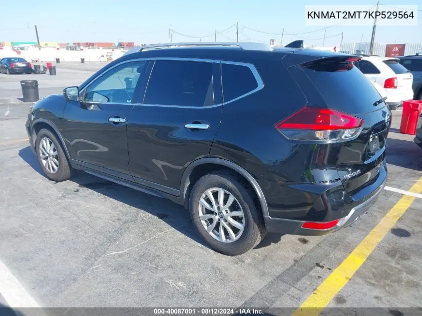 KNMAT2MT7KP529564 2019 Nissan Rogue Sv