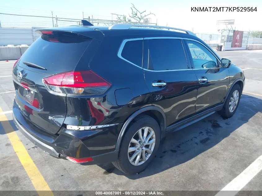 KNMAT2MT7KP529564 2019 Nissan Rogue Sv