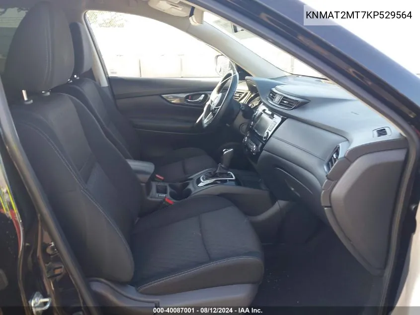 KNMAT2MT7KP529564 2019 Nissan Rogue Sv